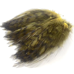 Wapsi Barred Strung Neck Hackle. Olive 1/4oz
