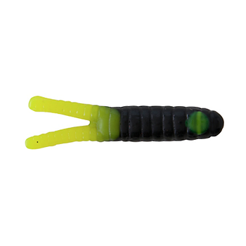 Johnson Beetle Spin 1/2oz Black Chartreuse Gold Blade