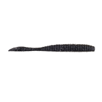PowerBait MaxScent Flat Worm 3.6" Black 10-pk