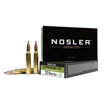 Nosler 223 Remington 55gr E-Tip  Ammunition