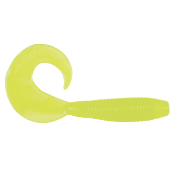 PowerBait Power Grub 4" Milky Chartreuse 10-pk