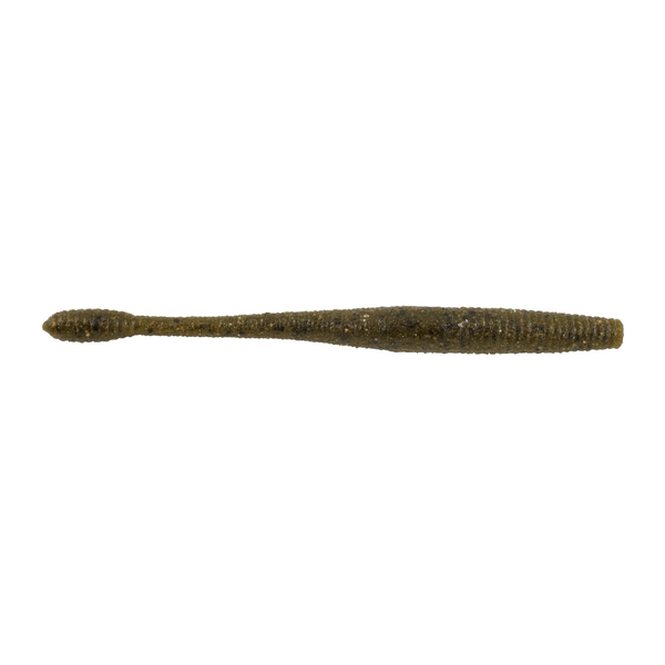 PowerBait MaxScent 4.5" Hit Worm Green Pumpkin 10-pk