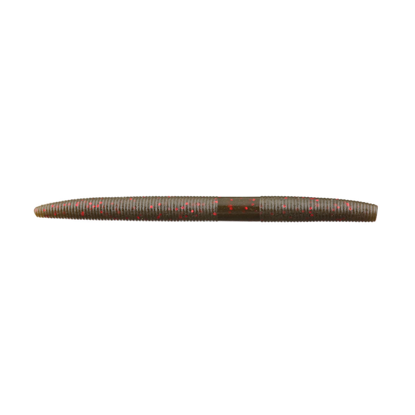 Yamamoto 5" Senko Green Pumpkin Red Flake 10-pk