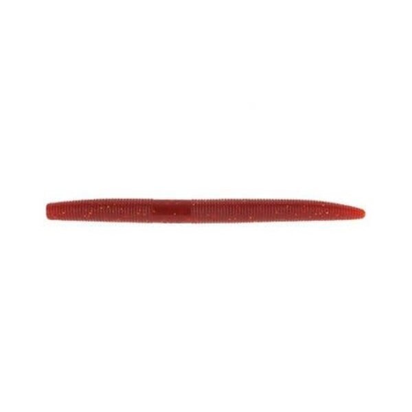 Yamamoto 5" Senko Root Beer Red and Gold Flake 10-pk