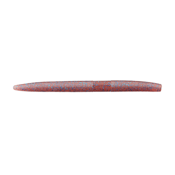 Yamamoto 5" Senko Cinnamon Red/Blue Flake 10-pk