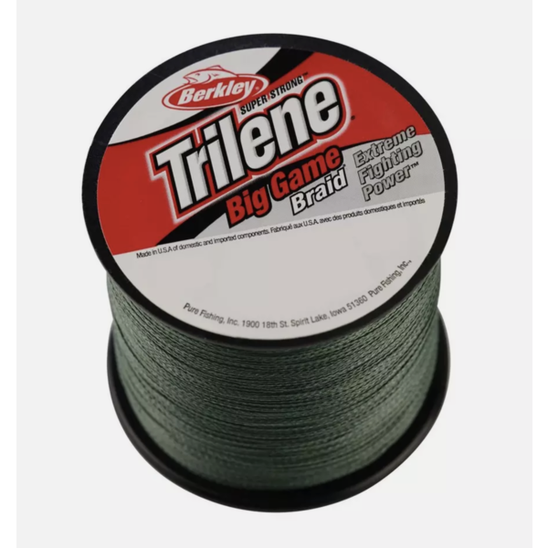 Berkley Trilene Big Game Braid 65lb Lo-Vis-Green 330yds