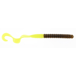 PowerBait Power Worm 7" Green Pumpkin/Chartreuse 13-pk