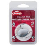 Berkley Walleye Rig Colorado #3 Double Rig #2 Hook Whiteout (BWRC3-WHO)