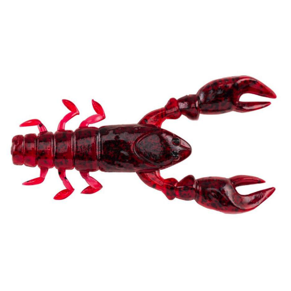 PowerBait The Champ Craw 3.5" HD Red Craw 6-pk