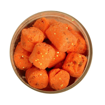 Gulp Trout Nuggets. Orange Pulp 1.1oz Jar