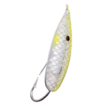 Johnson Silver Minnow Spoon 1/2oz Chartreuse Flash