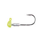 Berkley Half Head 1/4oz Jigs. Chartreuse 6-pk