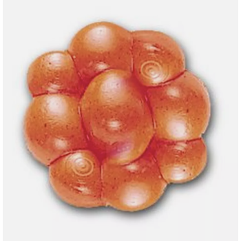 PowerBait Trout/Steelhead Egg Clusters 1" Fluorescent Orange 25-pk