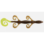 PowerBait Power Lizard 8" Pumpkin Chartreuse 9-pk