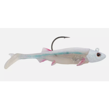 PowerBait Minnotator 2" 1/16oz HD White Shiner 2-pk