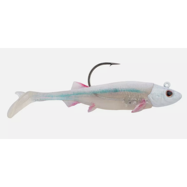 PowerBait Minnotator 2" 1/16oz HD White Shiner 2-pk