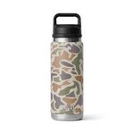 Yeti Rambler 769mL Bottle w/Chug Cap. Tan Camo