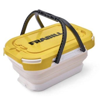 Frabill Collapsible Bait Bucket with Aerator