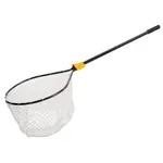 Frabill Clear Rubber Conservation Net 21" x 24" Hoop 36" Handle