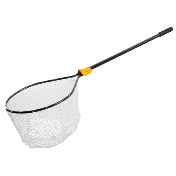 Frabill Clear Rubber Conservation Net 21" x 24" Hoop 36" Handle