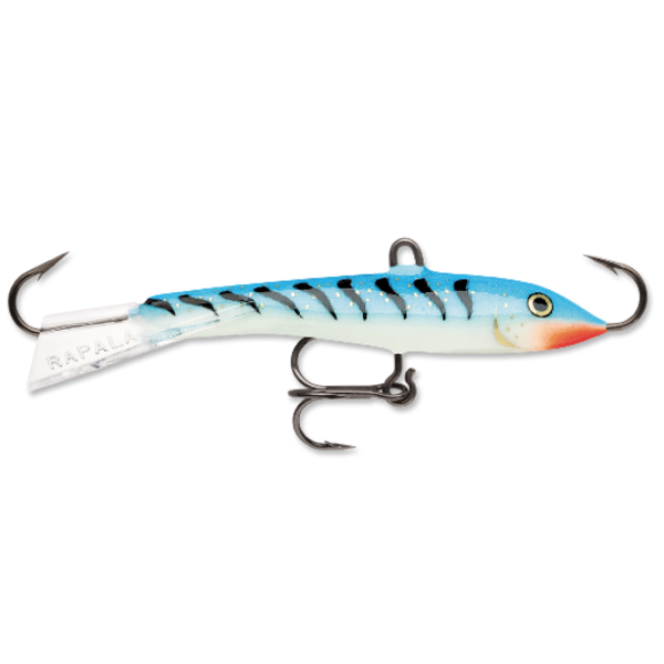 Rapala Jigging Rap Glow Blue Tiger 07