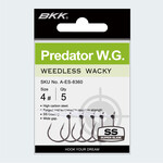 BKK Predator WG Weedless Wacky 1/0 5-pk