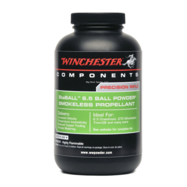 Winchester STABALL1 StaBall 6.5 Rifle Powder 1lb