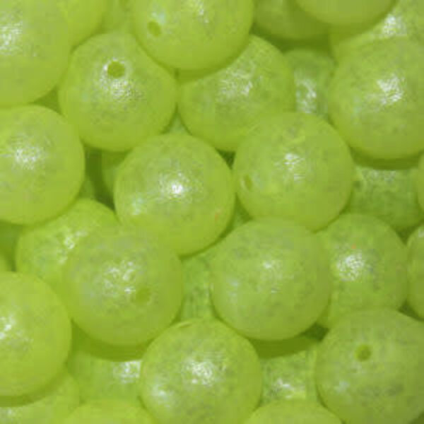Glow Beadz 8mm Chartreuse Glow
