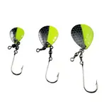 Cleardrift Tackle Stinger Blades Chartreuse/Silver Medium