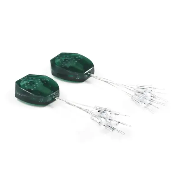 Cleardrift Tackle CD Stops Large Clear 12-pk