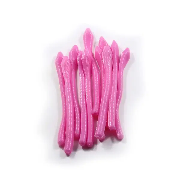 Cleardrift Tackle Pointed Tail Trout Worm 2.5" Bubblegum 15-pk