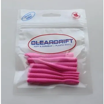 Cleardrift Tackle Steelhead Worm 3.5" Bubblegum 8-pk
