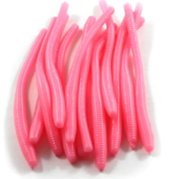 Cleardrift Tackle Trout Worm 2.5" Dirty Bubblegum 20-pk