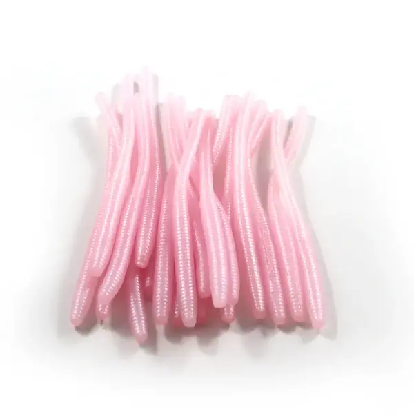 Cleardrift Tackle Trout Worm 3" Pink Pearl 20-pk