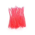 Cleardrift Tackle Trout Worm 3" Clear Red 20-pk