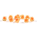 Cleardrift Tackle Embryo Egg Clusters Medium Natural Orange/Orange Dot