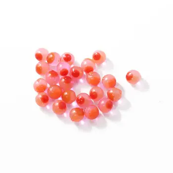 Cleardrift Tackle Embryo Egg Clusters Medium Candy Apple Red Dot 10-pk
