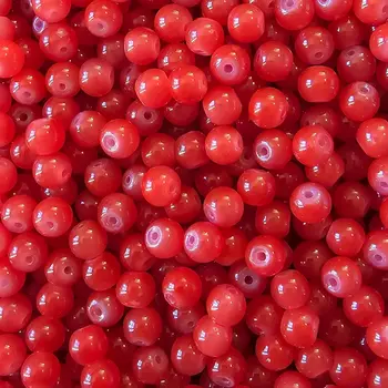 Creek Candy Beads 10mm Red Licorice  #276
