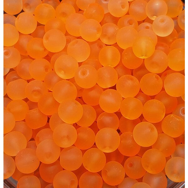 Creek Candy Beads 8mm Frosty Brown Roe #108