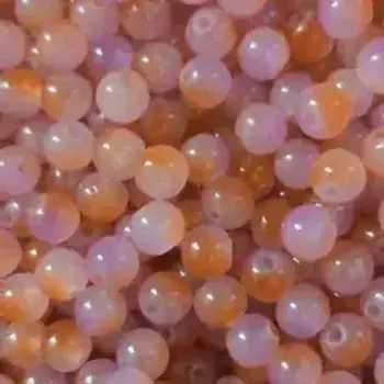 Creek Candy Beads 8mm Nucleus Series Plum Pudding # 282