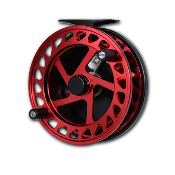 Raven Helix Centrepin Float Reel Red/Black