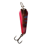 Custom Jigs&Spins Pro Series Slender Spoon. 1/4oz Nickel Happy Hooker