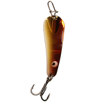 Custom Jigs&Spins Pro Series Slender Spoon. 1/4oz Nickel Baby Walleye