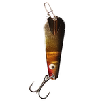 Custom Jigs&Spins Pro Series Slender Spoon. 1/4oz Nickel Vampire
