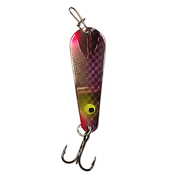 Custom Jigs&Spins Pro Series Slender Spoon. 1/4oz Nickel Alewife
