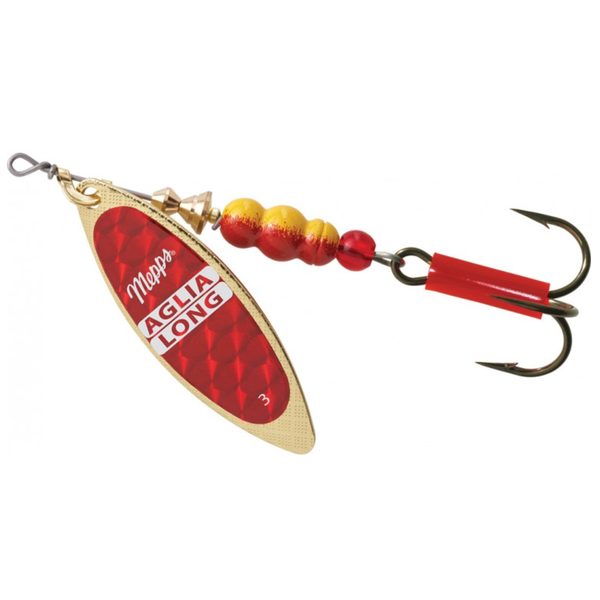 Mepps Aglia Long Size 2 1/4oz Redbo