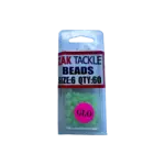 Zak Tackle Glow Bead Round Size 5