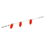 Gibbs Willow Leaf Mini Troll #8 Nickel Fire Orange 1-pk