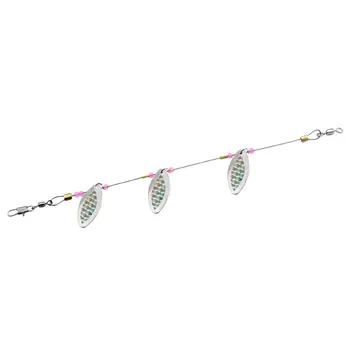 Gibbs Willow Leaf Mini Troll #8 Silver Hex 1-pk