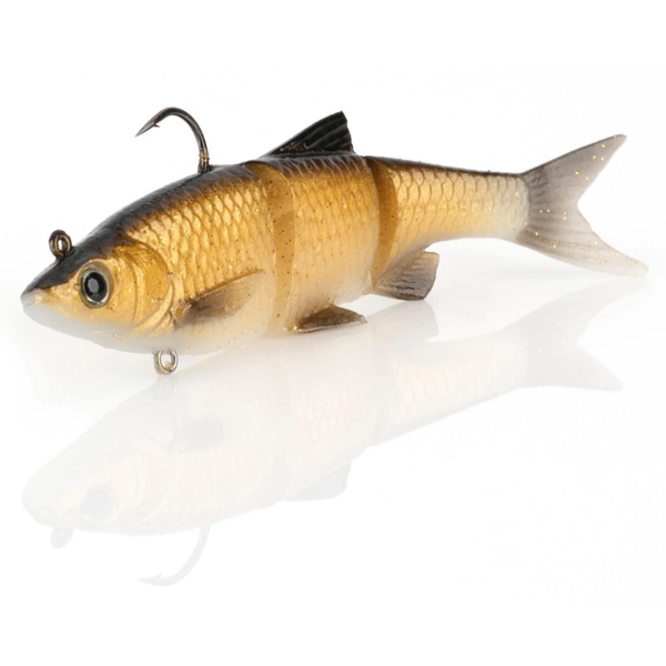Savage Gear 3D Bait Fish Fintail Golden Shiner 4" 3-pk